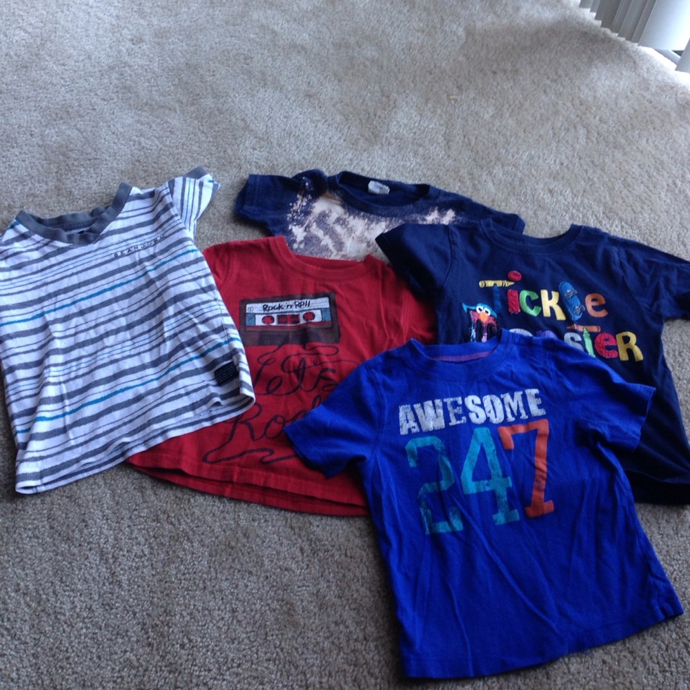 T-shirt bundle for toddler boy