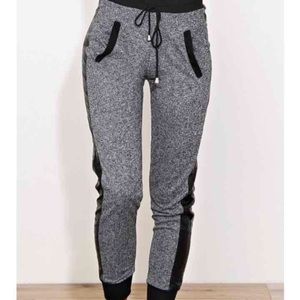 Knit joggers. Small
