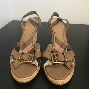 Burberry wedges