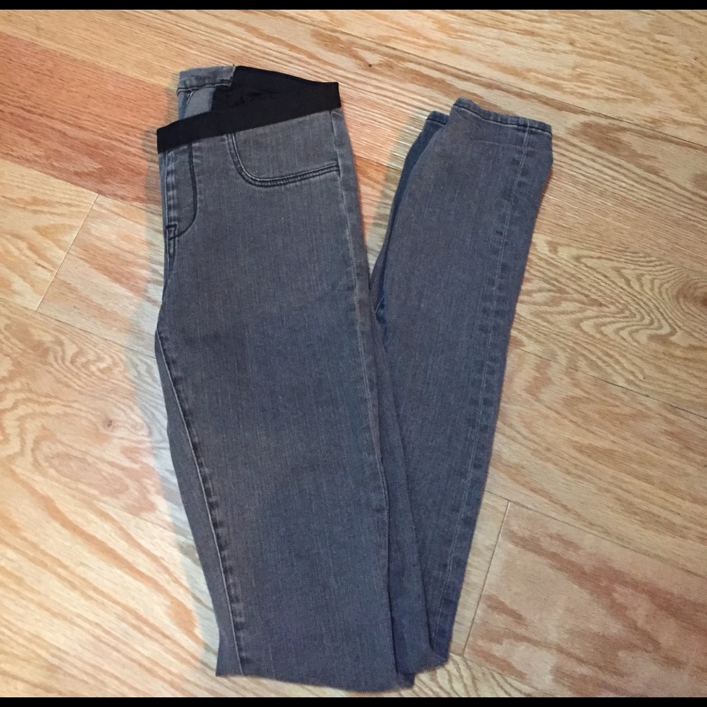 Helmut Lang denim leggings