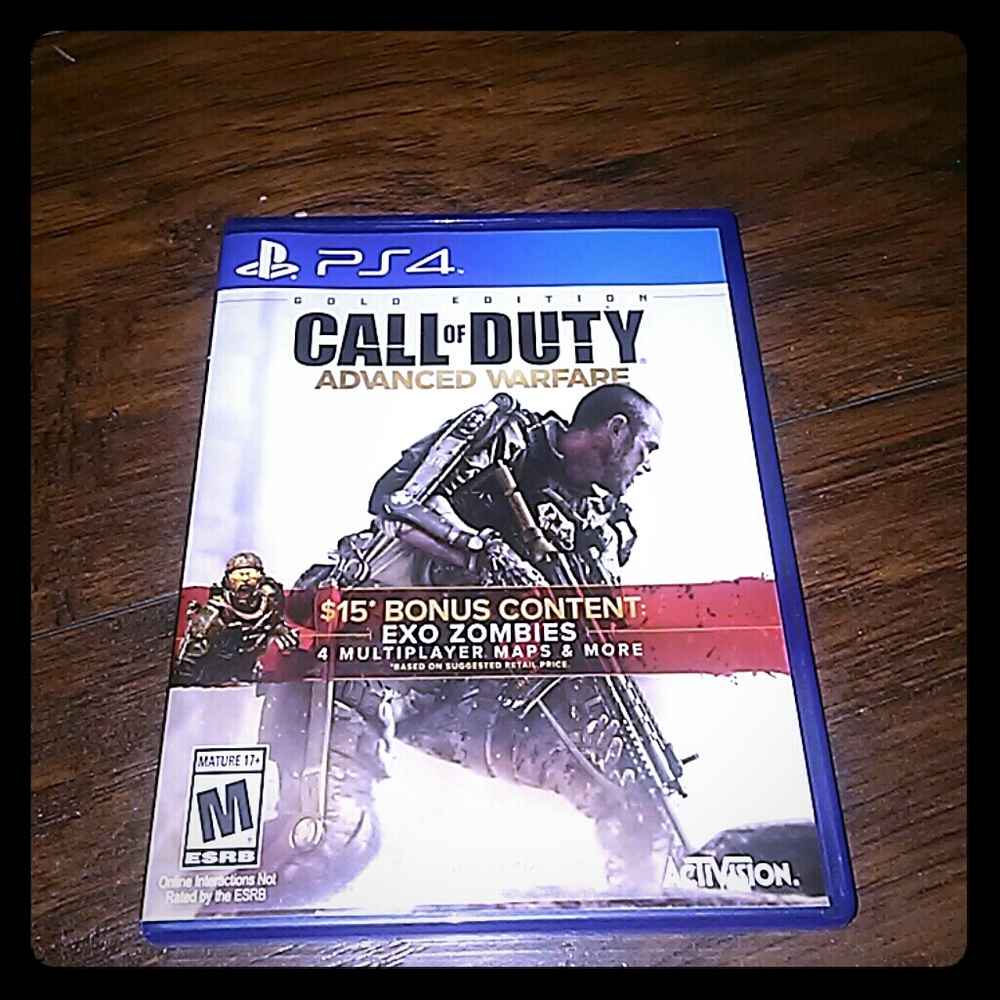 Call of duty advance warfare for ps4