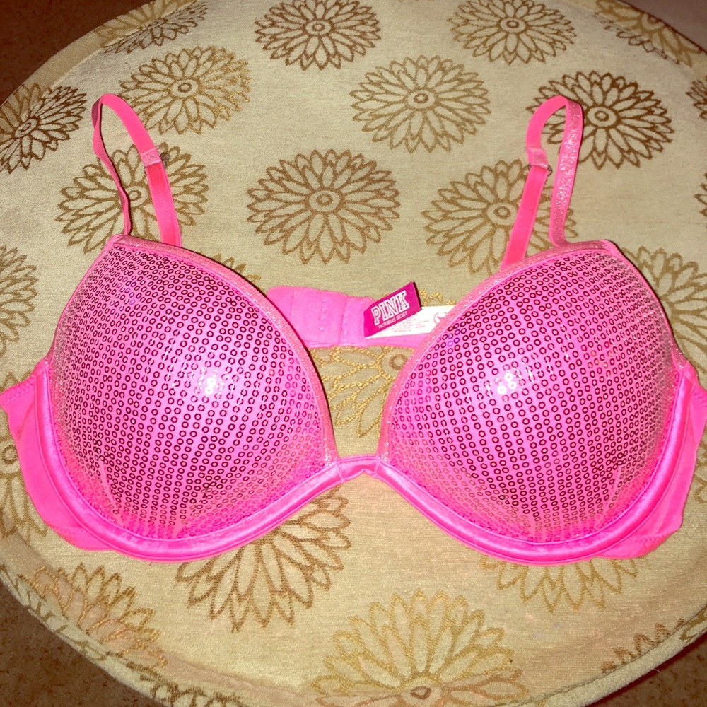 Victoria's Secret Pink  heartbreaker push-up bra