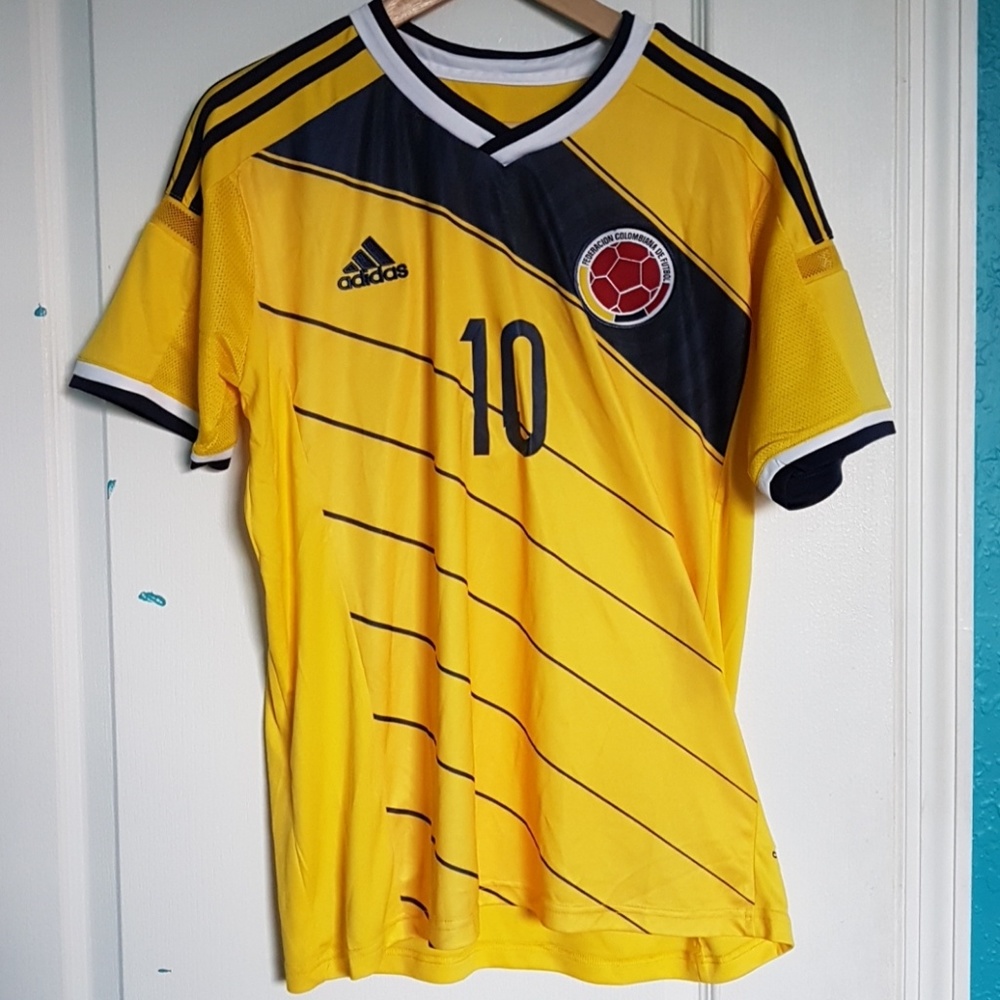 James Colombian national soccer team Jersey