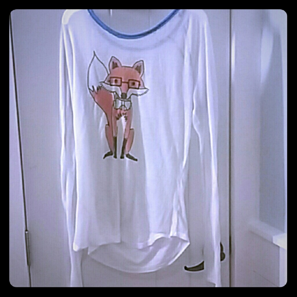 White long sleeved shirt