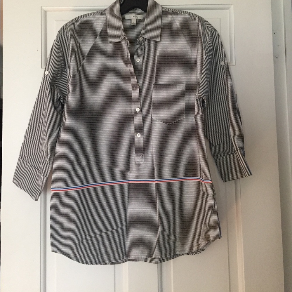 JCrew Summer Top Sz 2 (runs big)