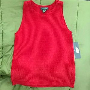 Red Ralph Lauren Top
