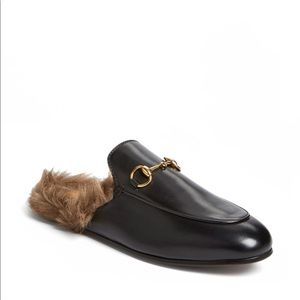 Gucci Princetown shearling mule (authentic in box)