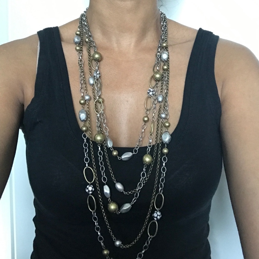 Two-tone layered chain