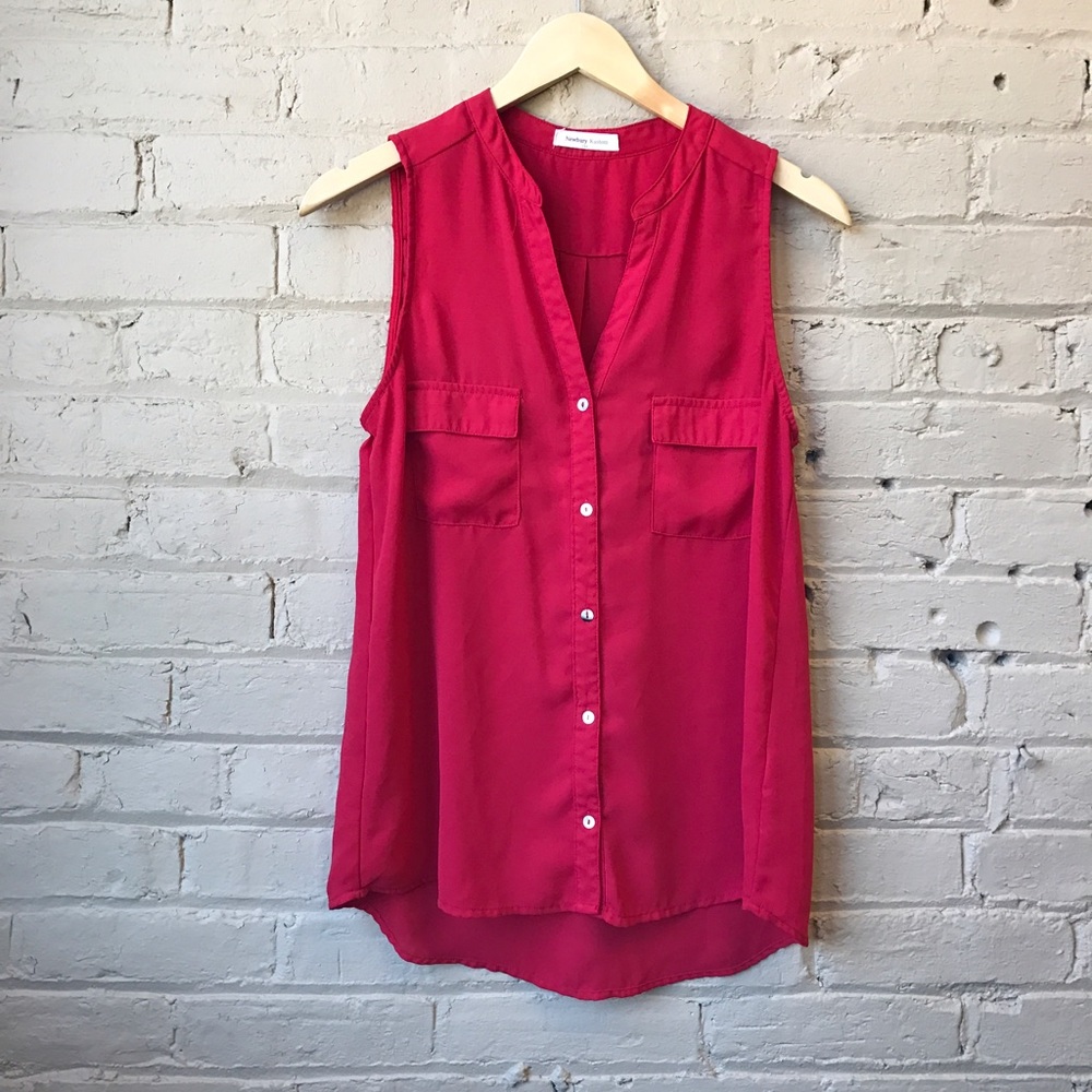 Size S button front top