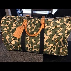 LOUIS VUITTON MONOGRAMOUFLAGE KEEPALL 55