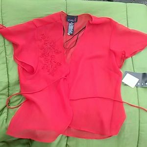 Red Scarlett Top