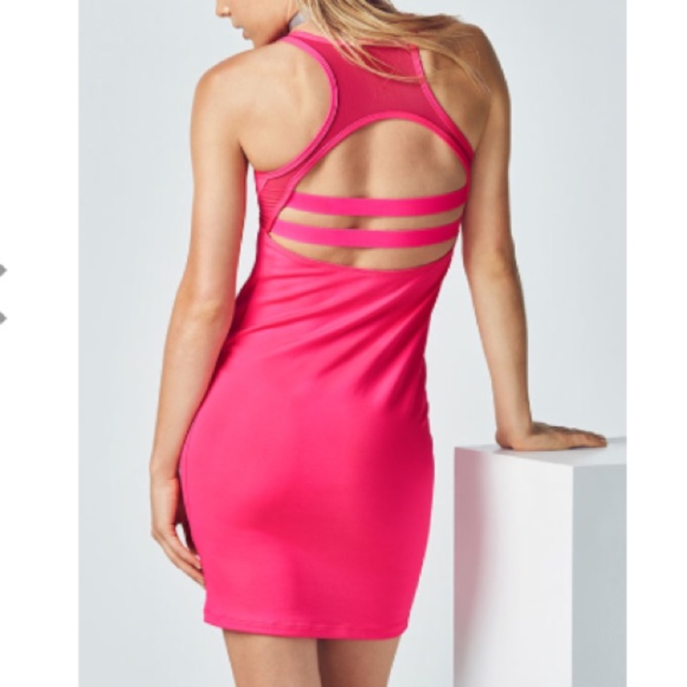Tropes dress in magenta Fabletics