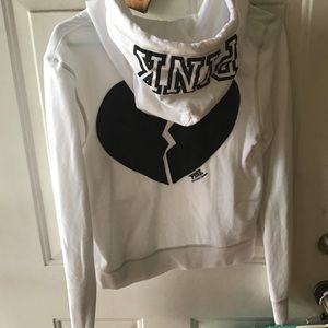 Victoria's Secret PINK Hoodie in White
