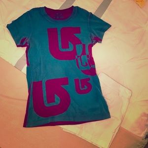 Burton Teal & Purple T-Shirt
