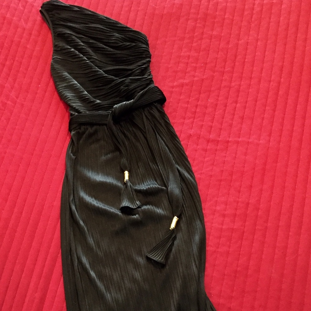 Elegant Long Black Dress