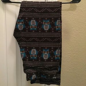 Owl Leggings Size L