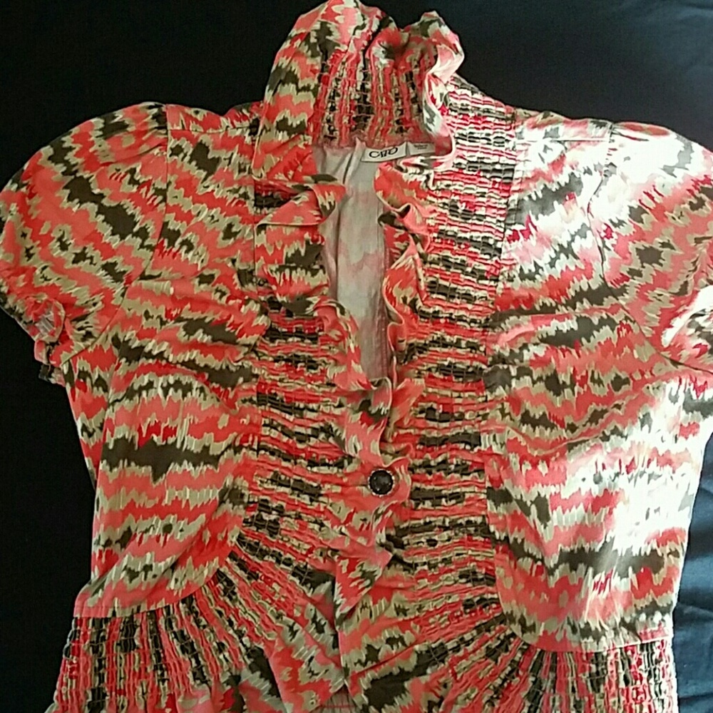 Colorful shrug
