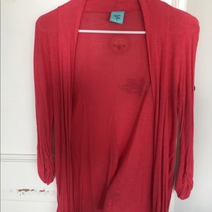 Red/pink cardigan