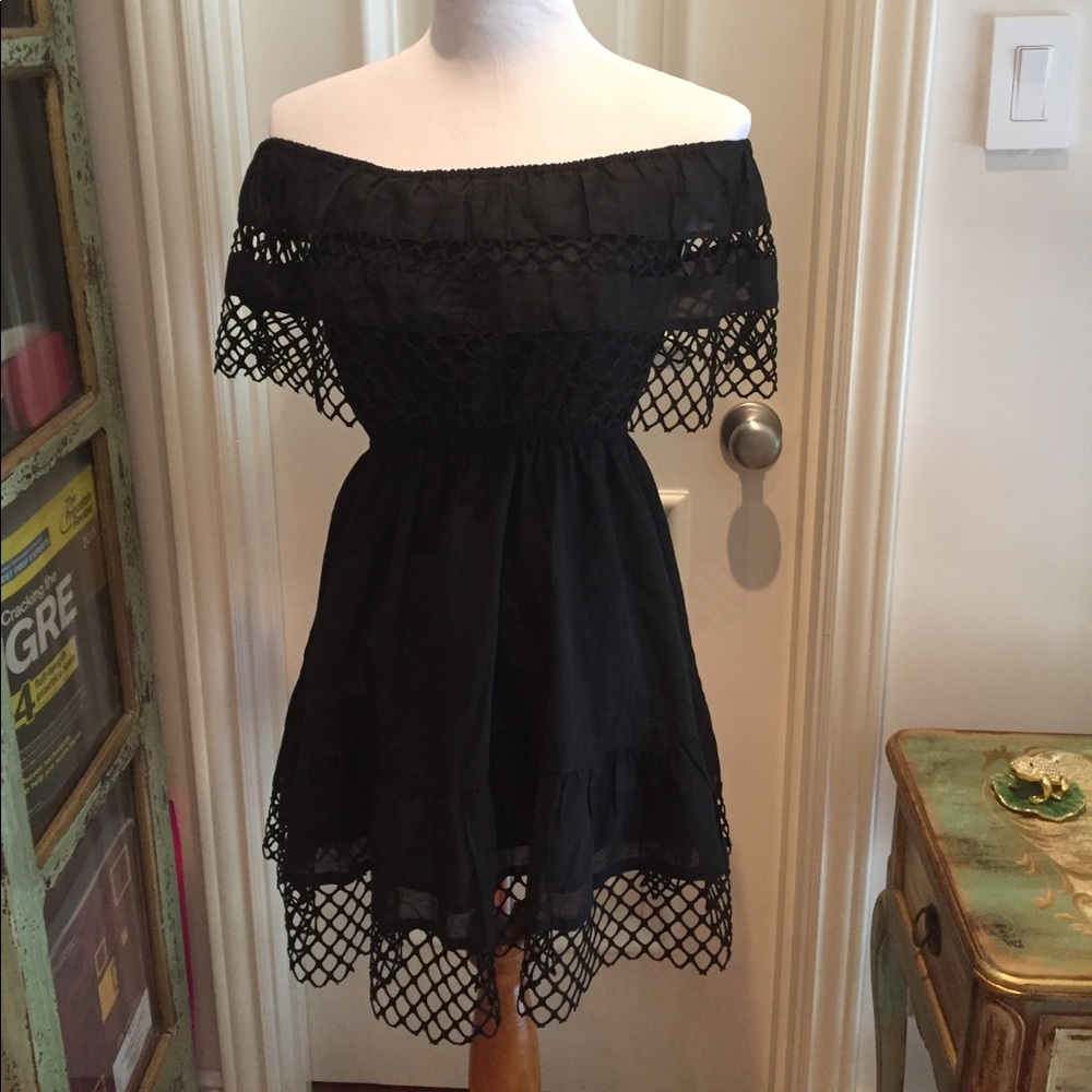 LF - Millau - NWT - Black Net Dress - xs