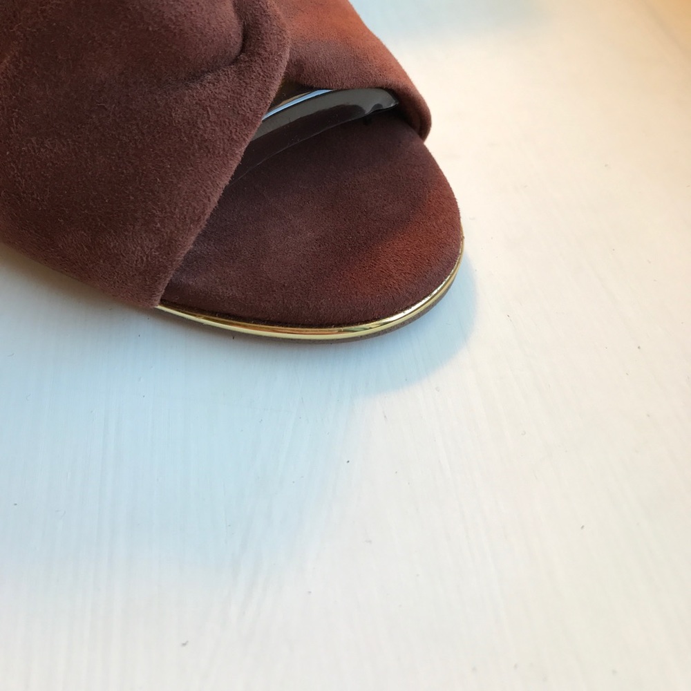 🎉HP🎉Banana Republic brown suede Jessa slingback - Picture 6 of 6