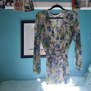 Honey Punch floral romper