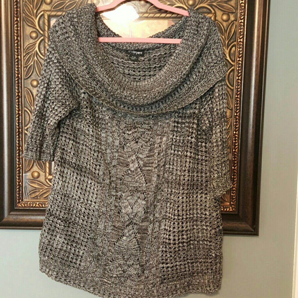 LaneBryant tunic ss cowl neck sweater 18/20 - Picture 1 of 4