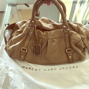 Marc by Marc Jacobs Dr Q Satchel Handbag in Tan