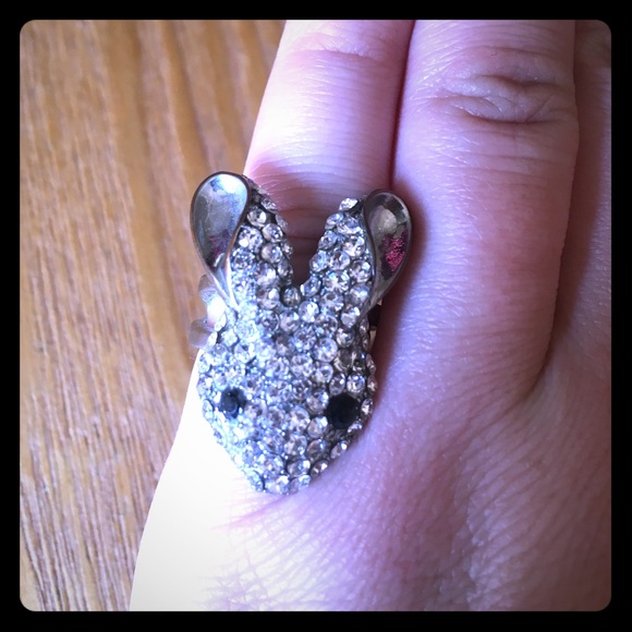 Adorable Rabbit Ring - Picture 2 of 3