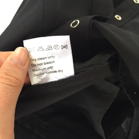 RODEBJER Open Back Romper in Black - Picture 6 of 6