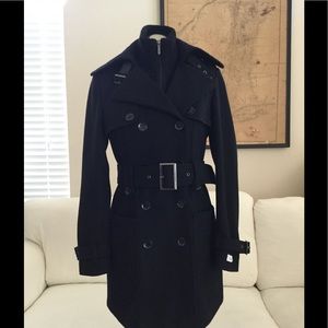 Calvin Klein Double-Breasted Trench Coat