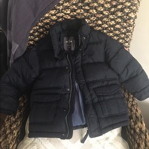 H&M Navy Puffer Jacket EUC