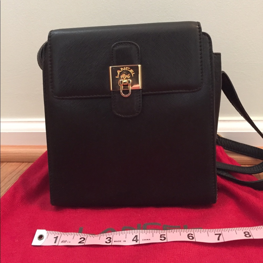 Leather Lancel Cross Body Bag