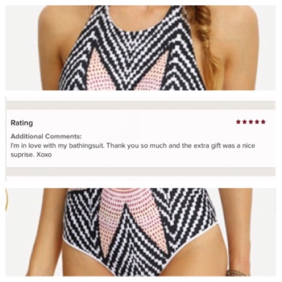 5⭐️ RATED! 🔥3X HP🔥CUT-OUT TRIBAL SUN MONOKINI - Picture 2 of 7