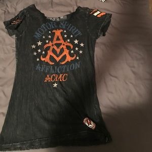 Affliction tshirt. Excellent condition