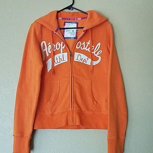 Orange Aeropostale Hoodie