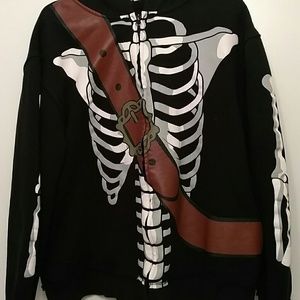 Disney pirates of the caribbean graphic hoodie