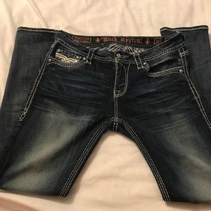 Skinny Leg Woman's Rock Revival Jean* on Hold*