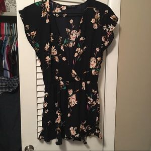 Honey Punch floral romper