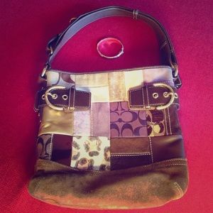 Coach bag and bangle bracelet