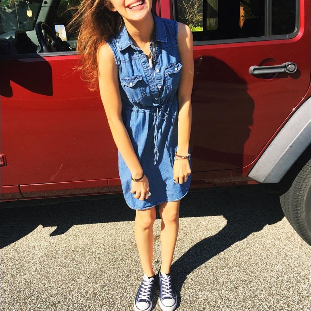 🌊Cute Denim Dress