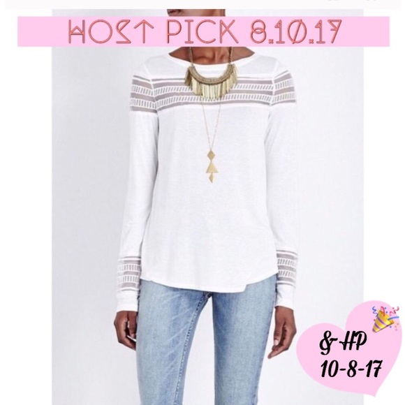 NWT Free People Long Sleeve Top - Picture 2 of 5