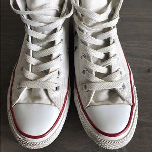 Converse High tops.