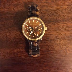 Michael Kors Tortoise Watch