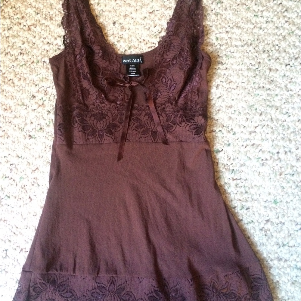 Brown cute shirt