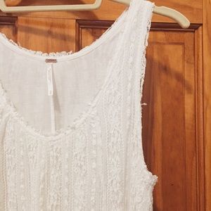 Free People rustic & beachy lace dress