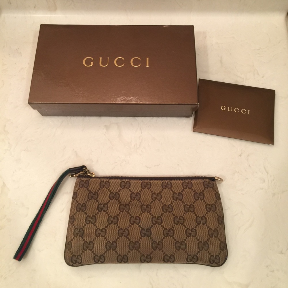 Authentic Gucci Wristlet