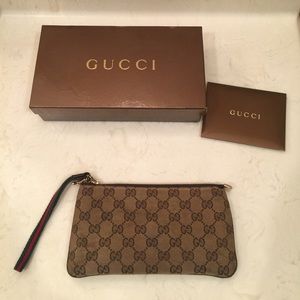 Authentic Gucci Wristlet