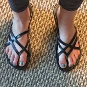 Strappy Flip Flops