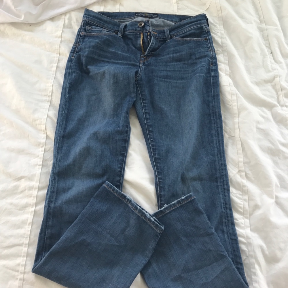 Lucky brand Sofia straight jeans