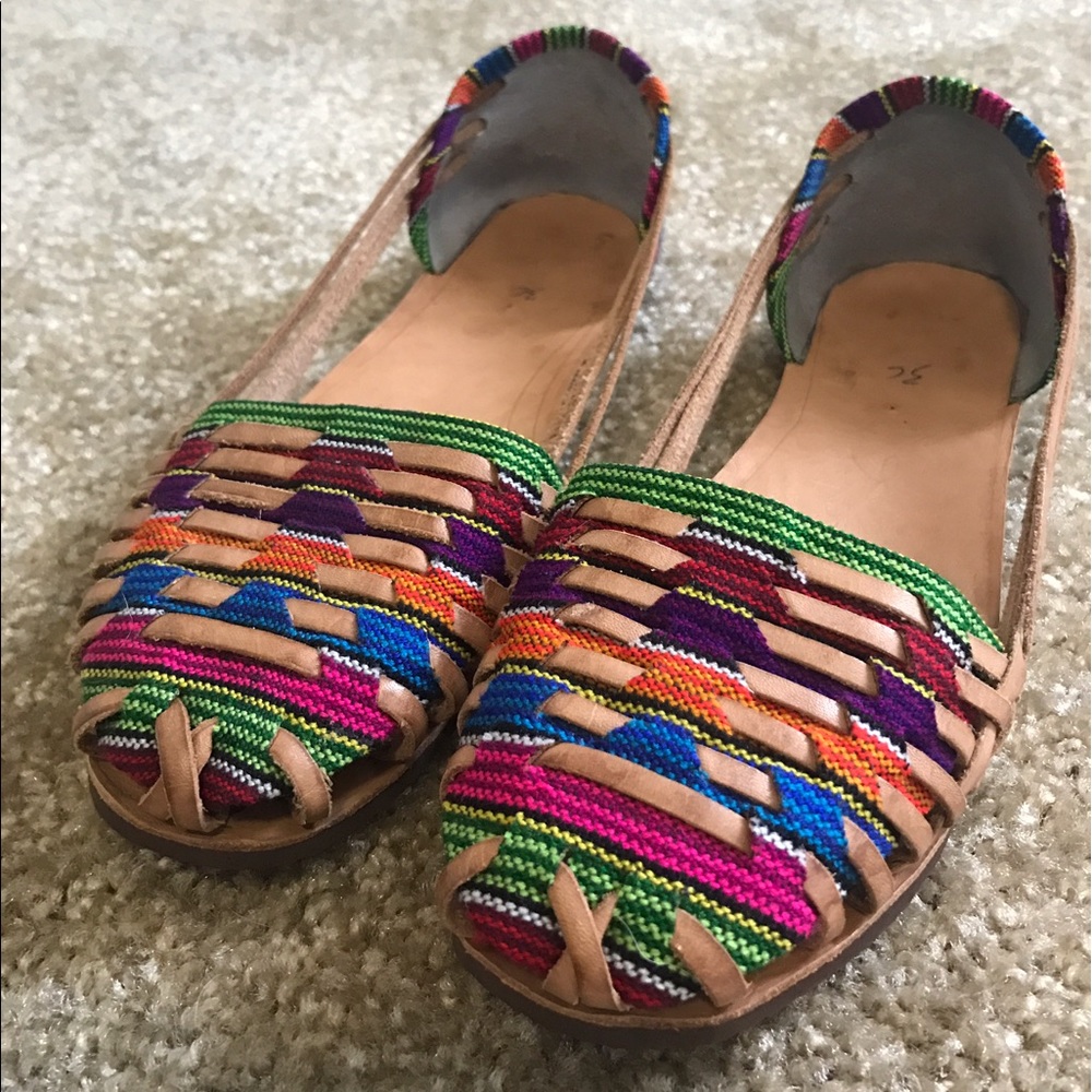 Guatemalan sandals